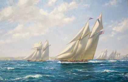 MAGIC and CAMBRIA-America's Cup