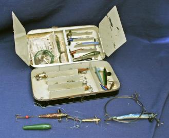 Hardy Brothers Cased Fishing Lures