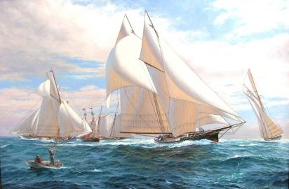 PHANTOM And The 1867 New York Yacht Club Regatta