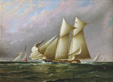 Schooner Idler, New York Yacht Club Regatta