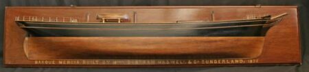 Builders Half Model Barque MERCIA
