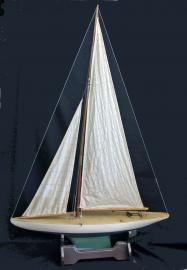 Pond Model With Lock In Rudder
