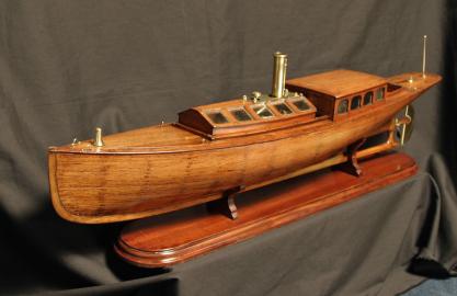 WENDEMERE Live Steam Launch With Removable Cabins