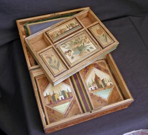 Napoleonic Prisoner Of War Straw Box