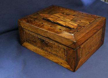 Trinity Lighthouse Inlaid Box-Ship RACER