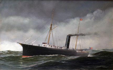 S.S. KNICKERBOCKER At Sea