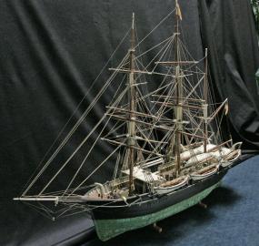 Whale Ship, Scratch Built Model of Great Quality
