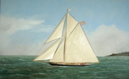 Yacht LIRIS, New York Sloop