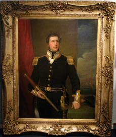 Portrait of an Admiral of the Royal British Navy
