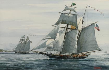 On Station, 1835