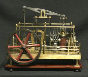 Scratch Built Vertical Steam Engine Model