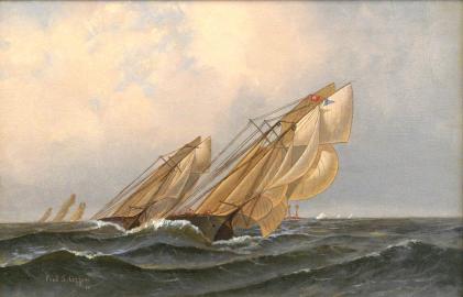 Match Race Challenge, RAMBLER vs MADELINE, 1872