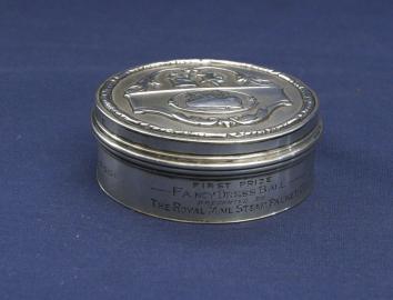 Royal Mail Steam Packet Company - Solid Silver Presentation-1st Prize Fancy Dress Ball
