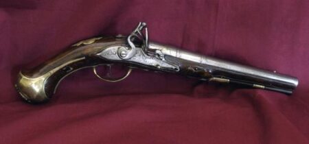 Flintlock Pistol by M. Stones