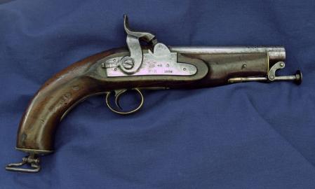 Coastguard Percussion Cap Pistol With Enfield Stamps