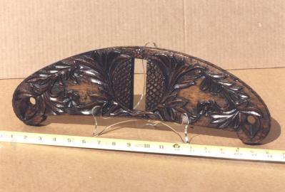 Carved Rudder Head