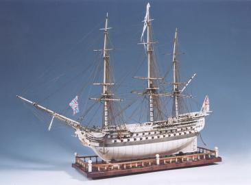 Napoleonic Prisoner Of War Bone Model H.M.S. REPULSE