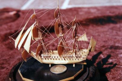 Miniture Wood Dieppe Model