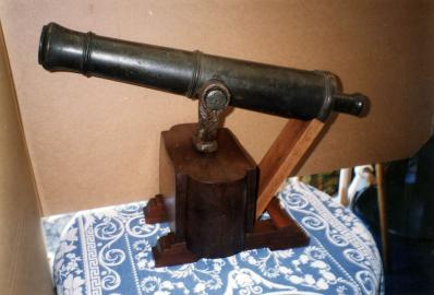 English Dual Reinforced Bronze Rail Gun
