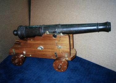 Dutch Bronze Cannon -  Zeeland VOC Middelburg