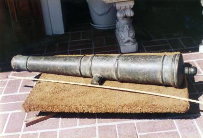 Dutch West India Company Bronze Cannon