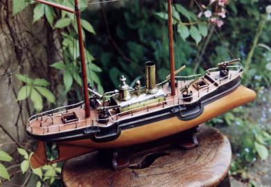 Radiquet Armed Cruiser Ship Model