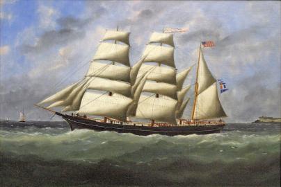 Bark J.E. CHASE Off Le Havre