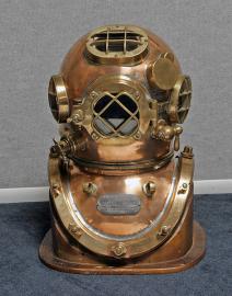 Mark V  United States Navy Diving Helmet number 5169