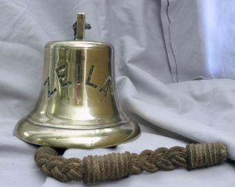1898 Ships Bell From Oil Tanker ZEILA .