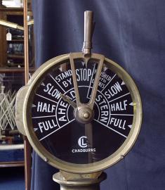 Large Authentic Chadburns Ships Telegraph