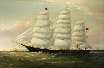 Ship ORACLE Off Liverpool
