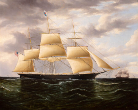 The Famous Clipper FLYING FISH, Commemorating the Great Deep-Sea Derby