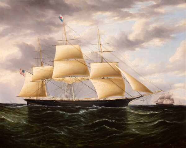 The Famous Clipper FLYING FISH, Commemorating the Great Deep-Sea Derby
