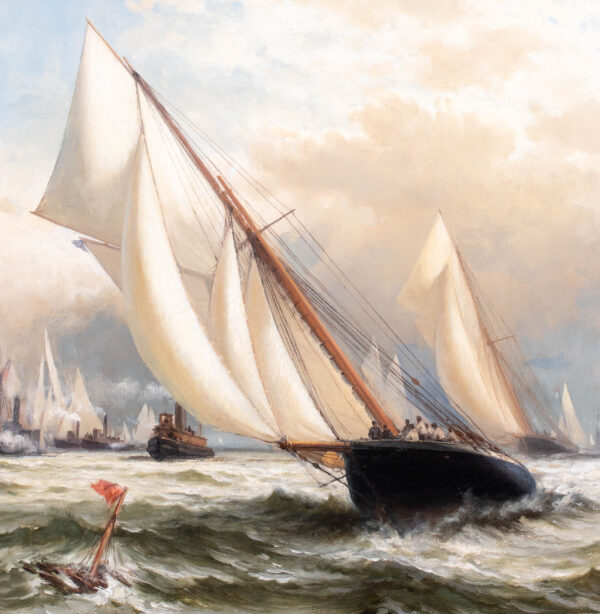 PURITAN vs GENESTA, America's Cup 1885 - Image 5