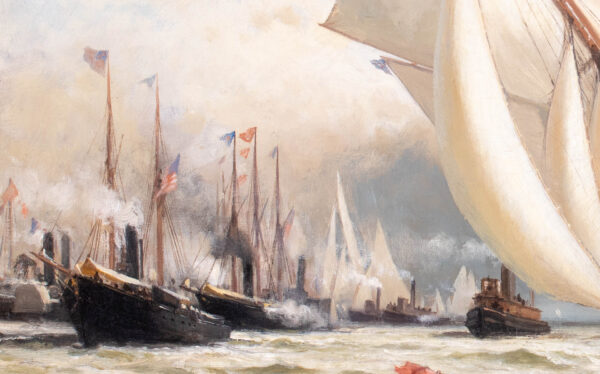 PURITAN vs GENESTA, America's Cup 1885 - Image 4