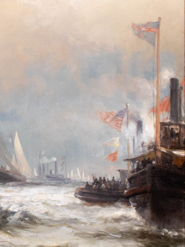 PURITAN vs GENESTA, America's Cup 1885 - Image 3