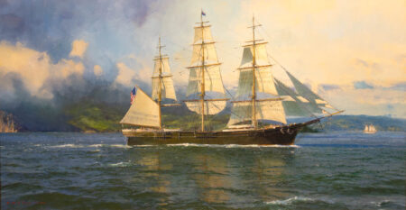 The Clipper FLYING FISH in San Francisco Bay