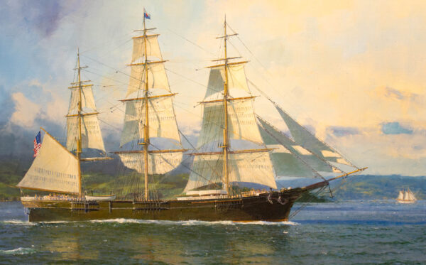 The Clipper FLYING FISH in San Francisco Bay - Image 3