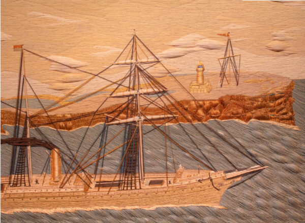 Steam Sail Barque AUSTRALASIAN Off South Sydney Heads - Image 2