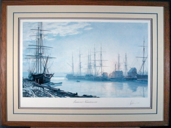 Sunrise Over Nantucket 1835 - Image 2