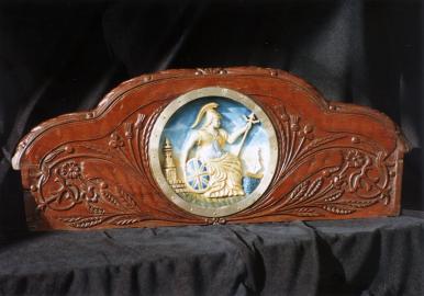 Sternboard Carving Admiral's Gig