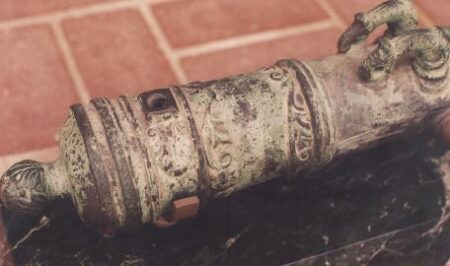 17th Century Bronze Portuguese Cannon