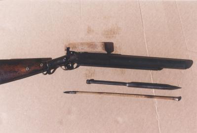 Whaling Harpoon Gun With Wood Stock