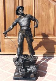 Bronze Sailor Statue