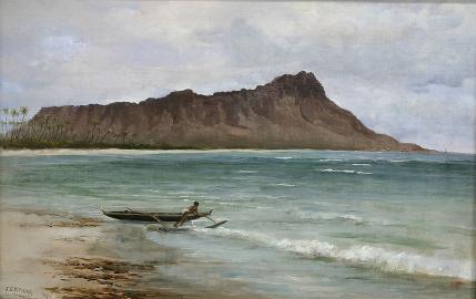 Diamond Head, Honolulu, 1884