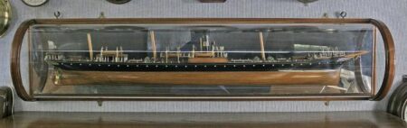 Dockyard Builders Half Model Steam Schooner MORNING STAR