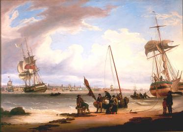 Shipping in Liverpool Harbor