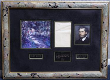 Claude Monet Signed Letter -  Written from Giverny France