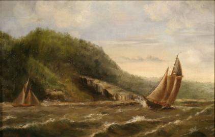 Near Iona Island on the Hudson
