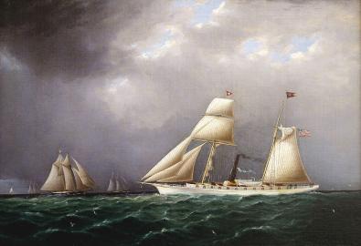 Steam-Sail Yacht EMILY